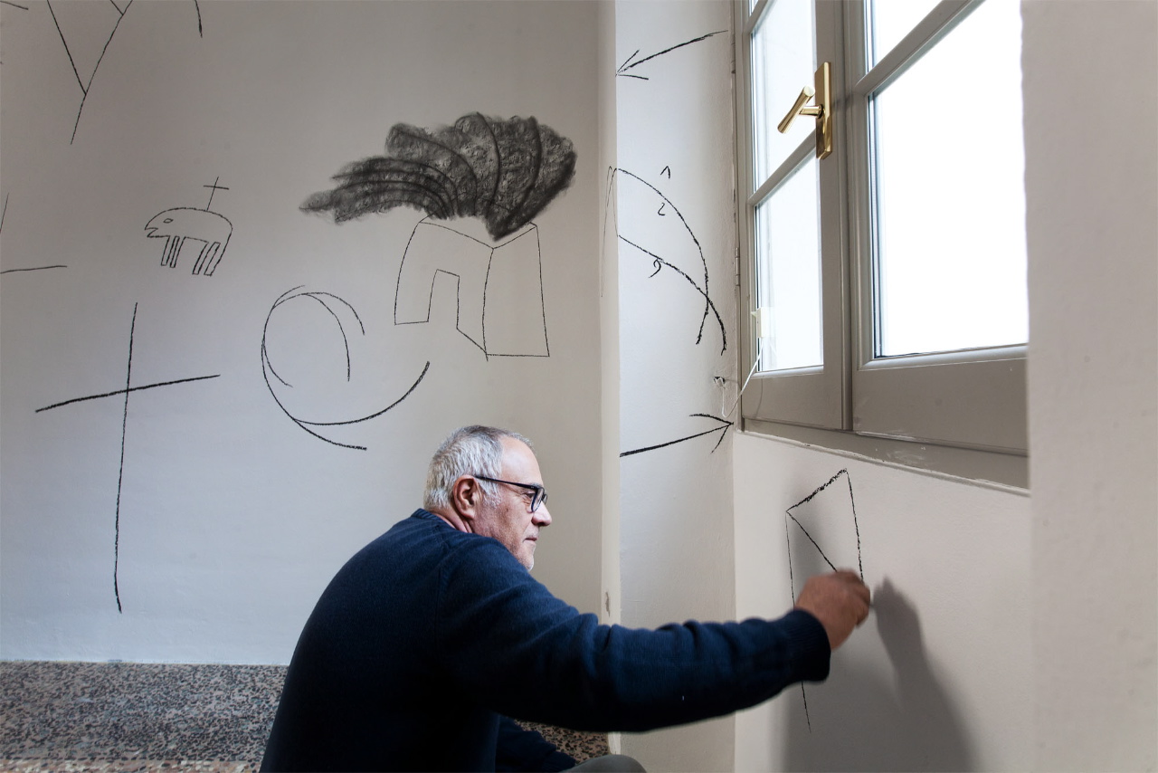 Il Grande Vetro Focus Mimmo Paladino Cortocircuito 2 Di 2