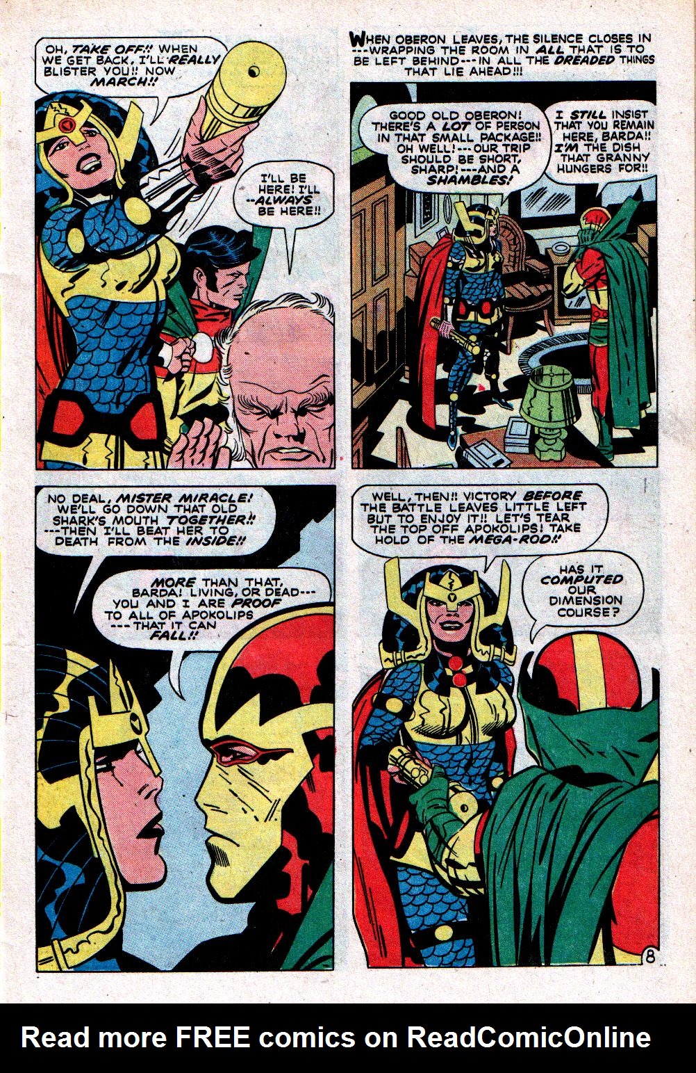 Read online Mister Miracle (1971) comic -  Issue #7 - 10