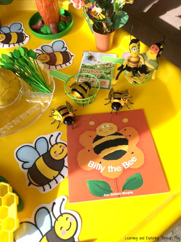 Bee Week Tuff Tray Bee Activities for Kids