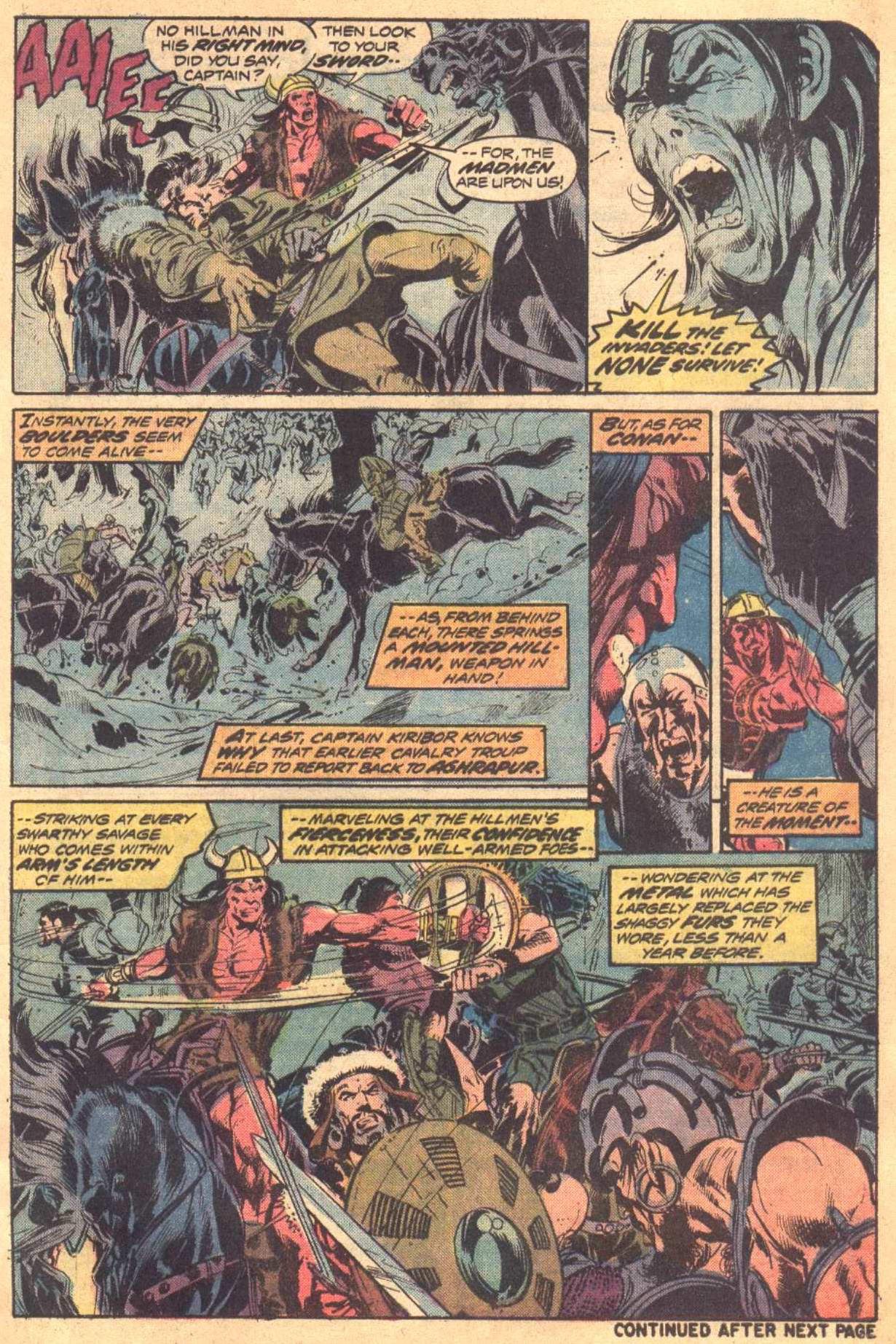 Read online Conan the Barbarian (1970) comic -  Issue #37 - 6