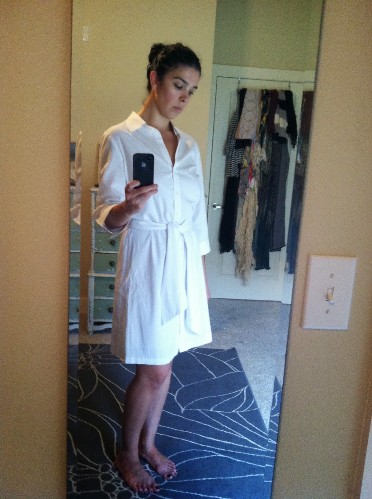 Ulterior Alterations Remaking the Lab Coat Dress