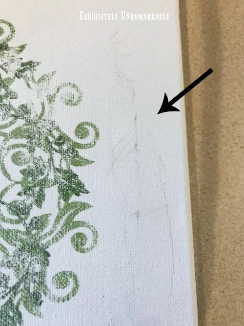 Removing Marks From Canvas