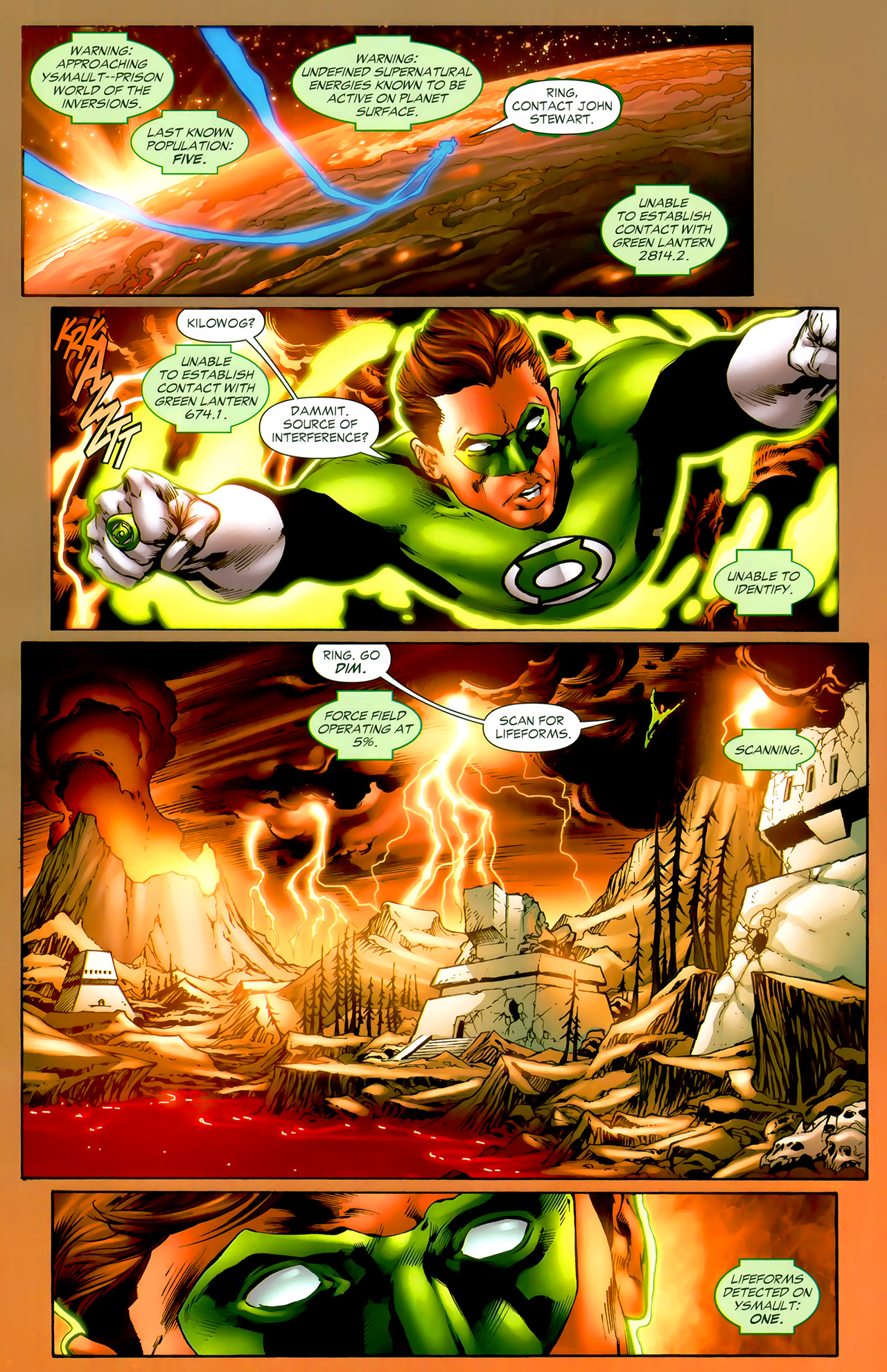 Read online Green Lantern (2005) comic -  Issue #37 - 5