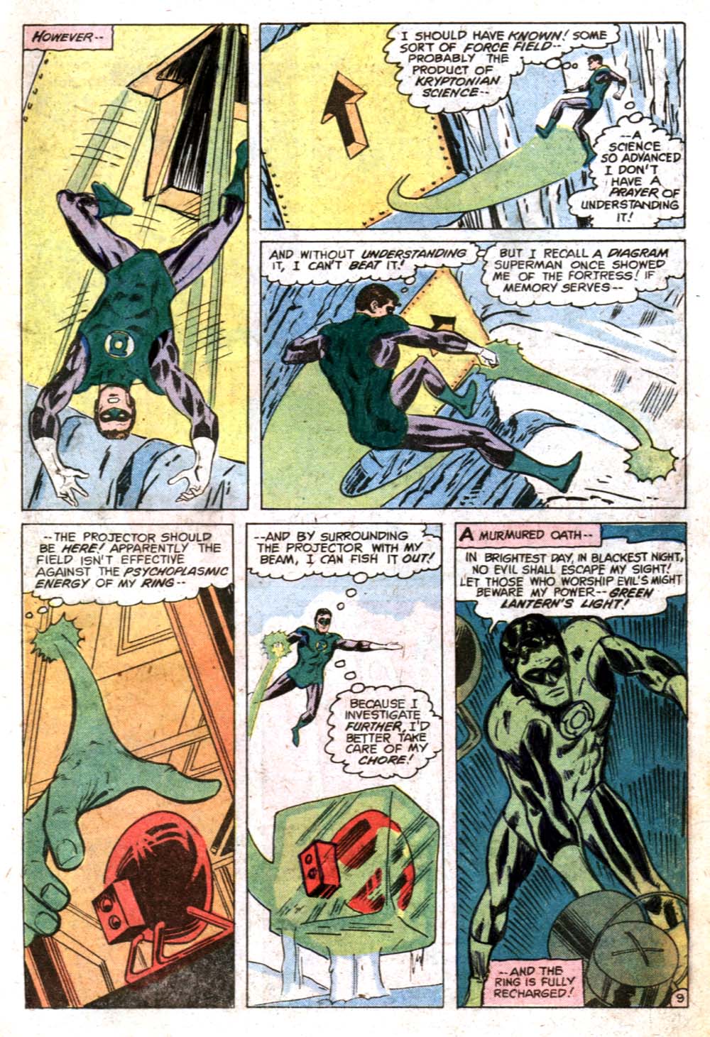 Read online Green Lantern (1960) comic -  Issue #122 - 10