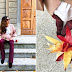 AUTUMN COLOR PALETTE: PINK AND BURGUNDY.
