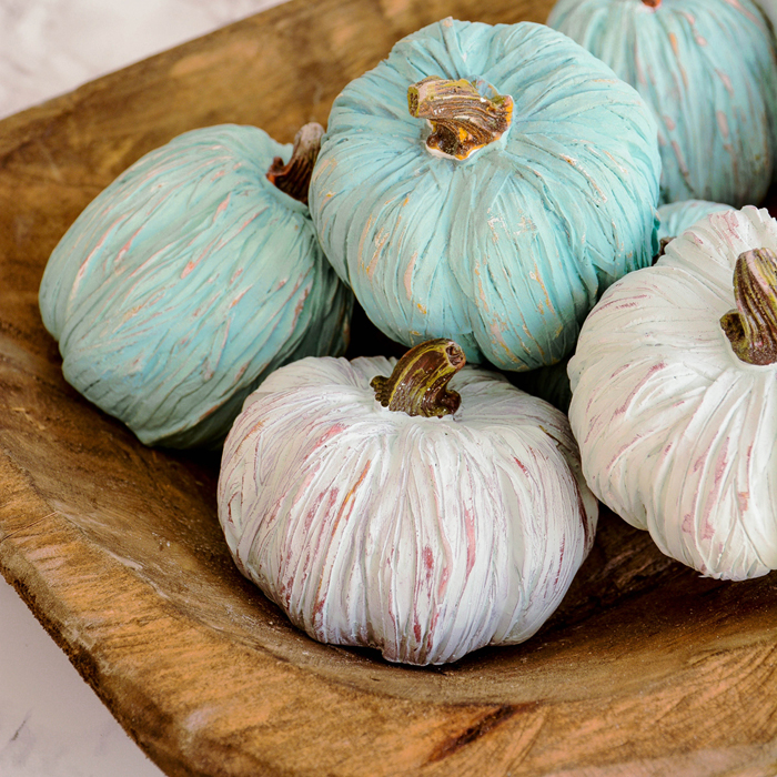 Painted Dollar Store Pumpkins i should be mopping the floor