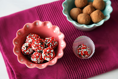 Chocolate Truffles, gluten-free, dairy-free, nut-free, vegan, easy to make and perfect to share!