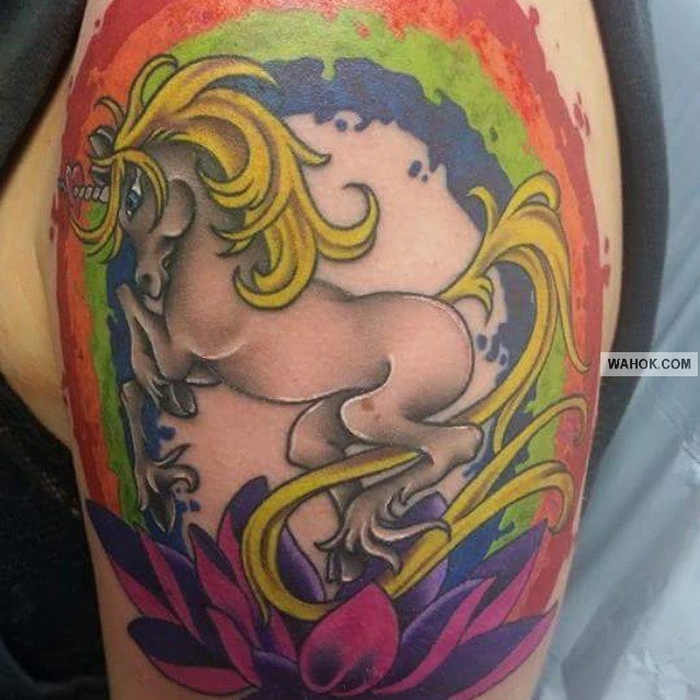 Gambar Tato Tema Pelangi Jenis Water Color, Geometris, Old Shool Terbaik tato 3D keren di punggung, gambar tato di dada, tato keren di kaki, macam macam tato terbaik di dunia, gambar tato tribal