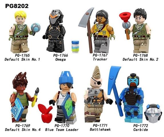 pogo fortnite minifigures