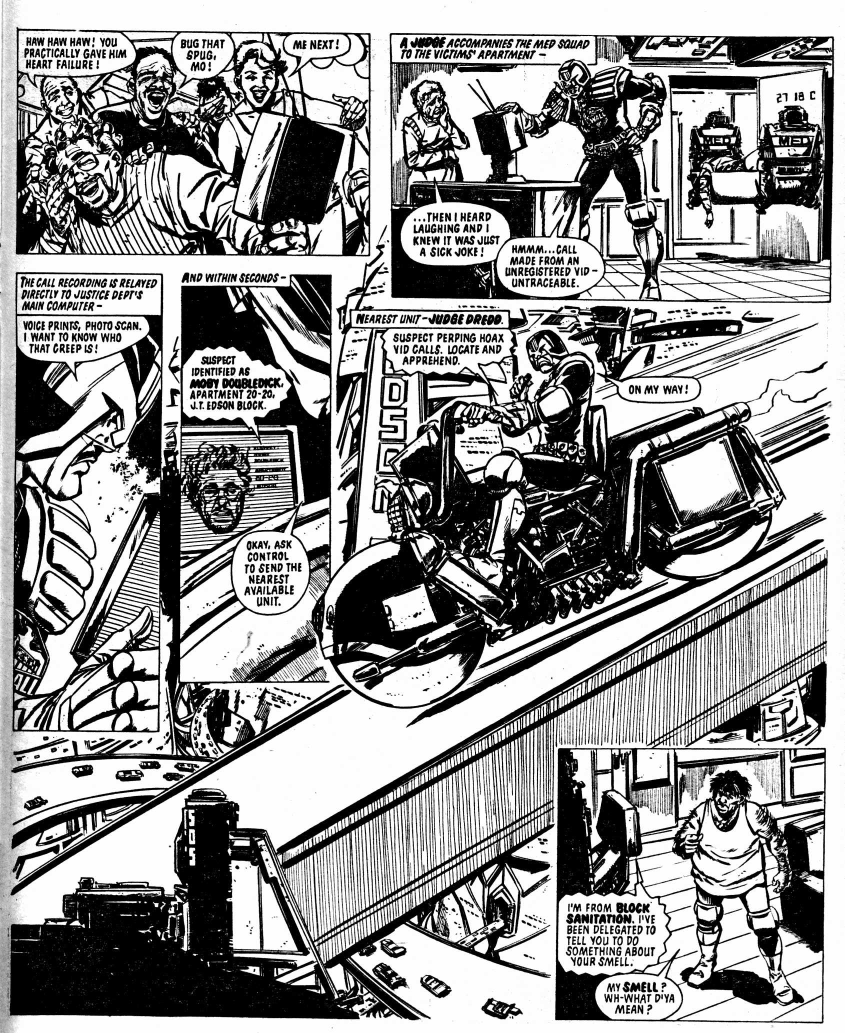 Read online Judge Dredd: The Complete Case Files comic -  Issue # TPB 8 (Part 2) - 186