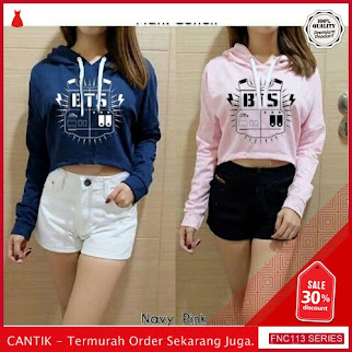 FNC113S45 Sweater Crop Wilona Bts Wanita 2w Babyterry Serba 40 Ribuan