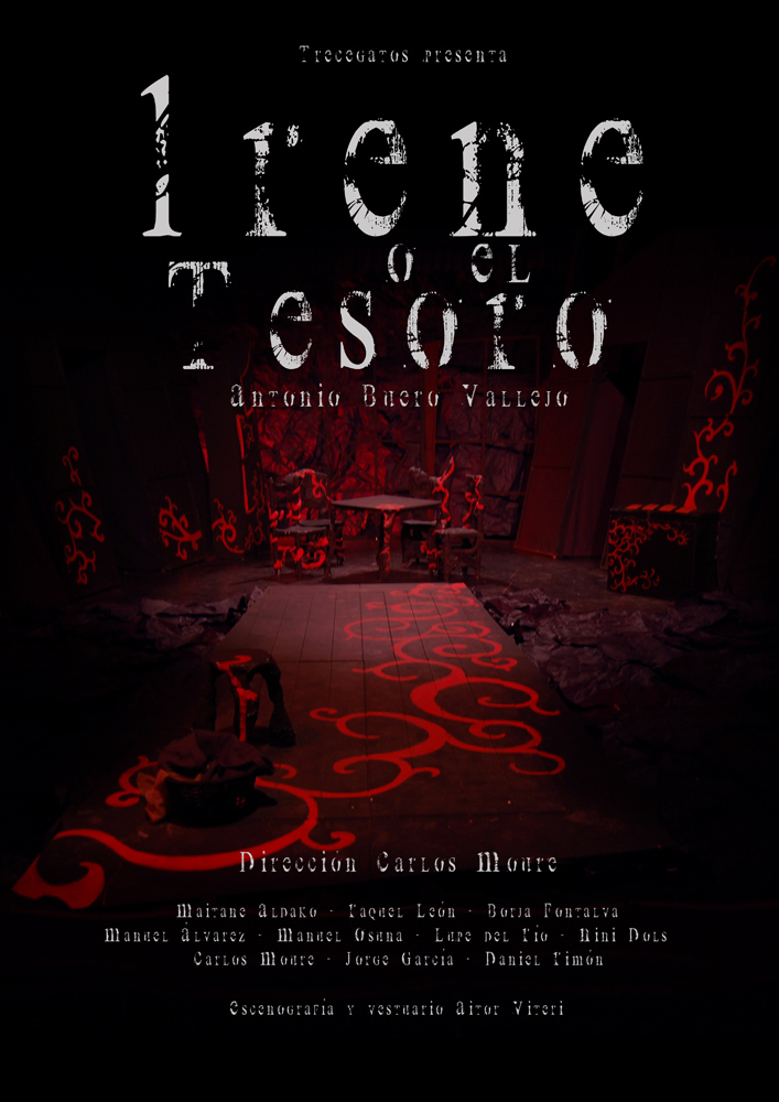 RAQUEL LEÓN 12 de Junio... ESTRENO de IRENE O EL TESORO de BUERO VALLEJO