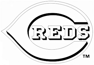 Escudo de los Reds de Cincinnati para colorear 