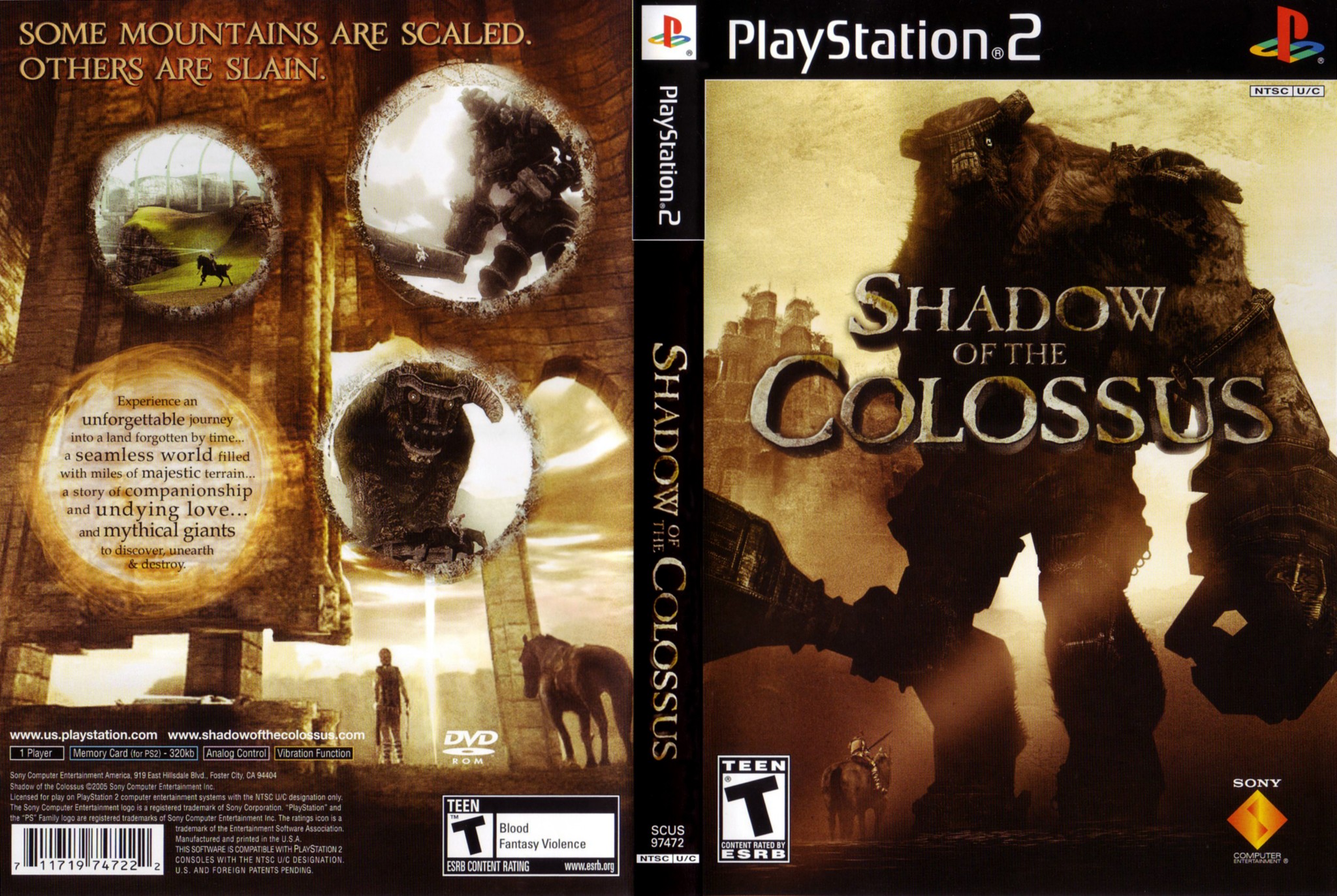 Shadow Of The Colossus - Playstation 2 | Ultra Capas