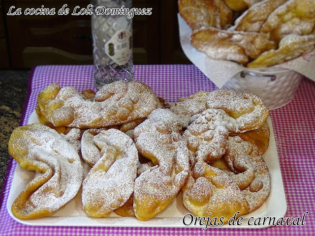 Orejas de carnaval (Receta tradicional)