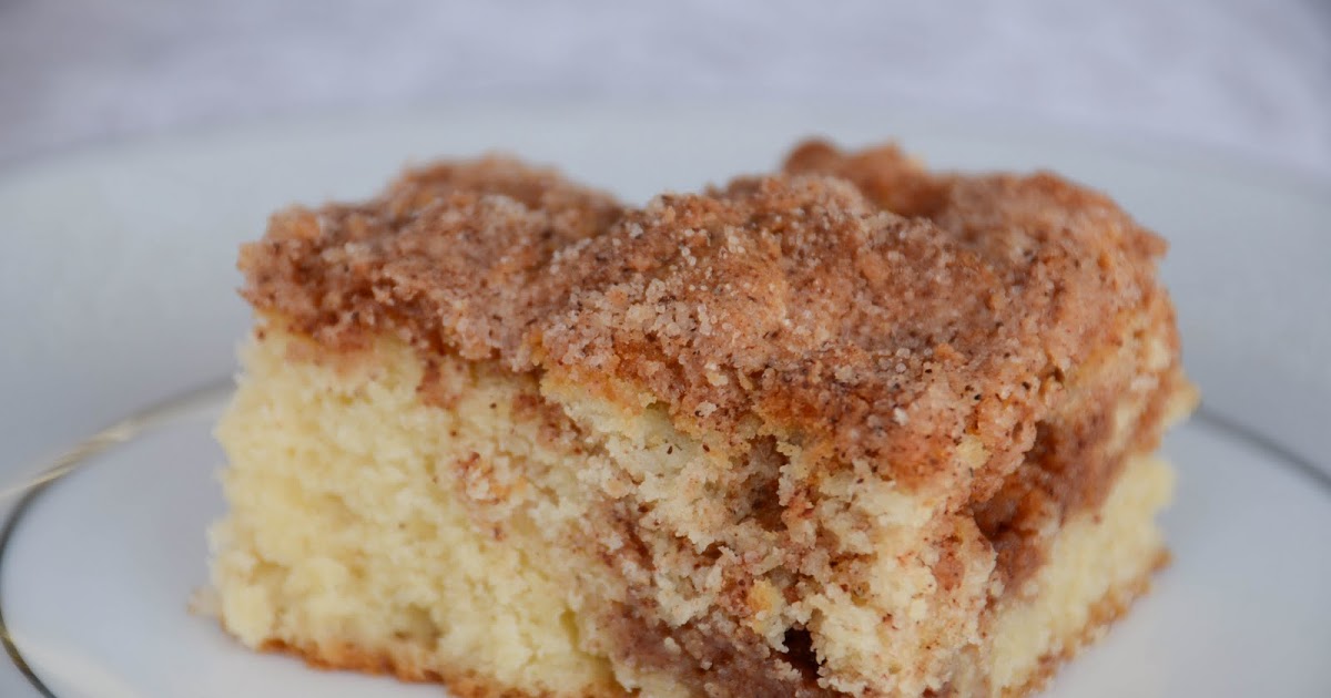 Foodspiration: Baking at 6AM: Cinnamon Crumb Coffee Cake