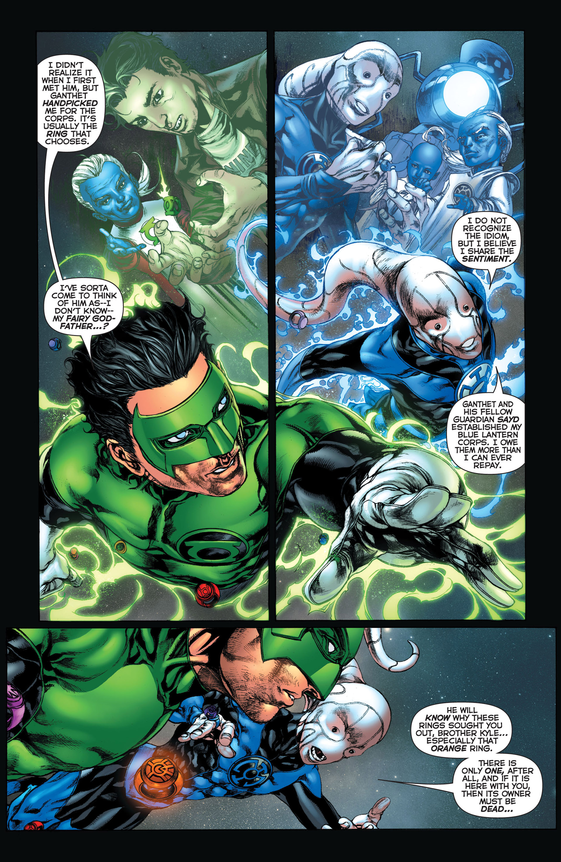 Read online Green Lantern: New Guardians comic -  Issue #2 - 12