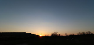 Wide open sky as the sun sets Wide open sky as the sun sets