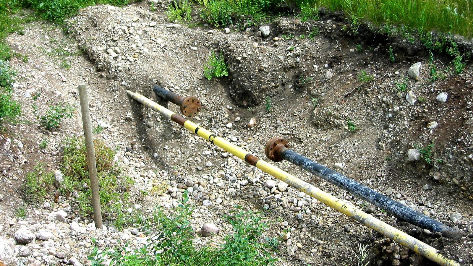 Underground Gas Pipe Depth Ground Choices
