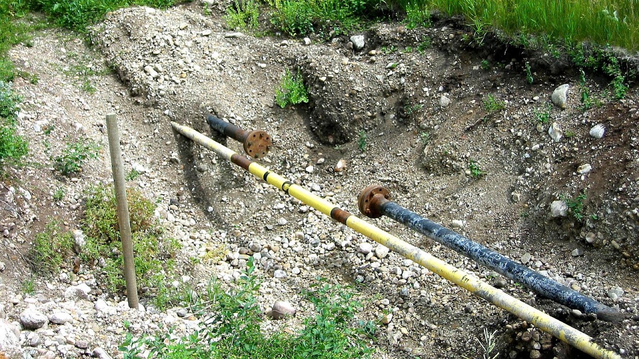 Underground Gas Pipe Depth Ground Choices