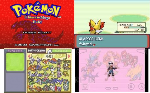Pokemon Ultimate Mega Ruby Pokemon Ultimate Mega Ruby