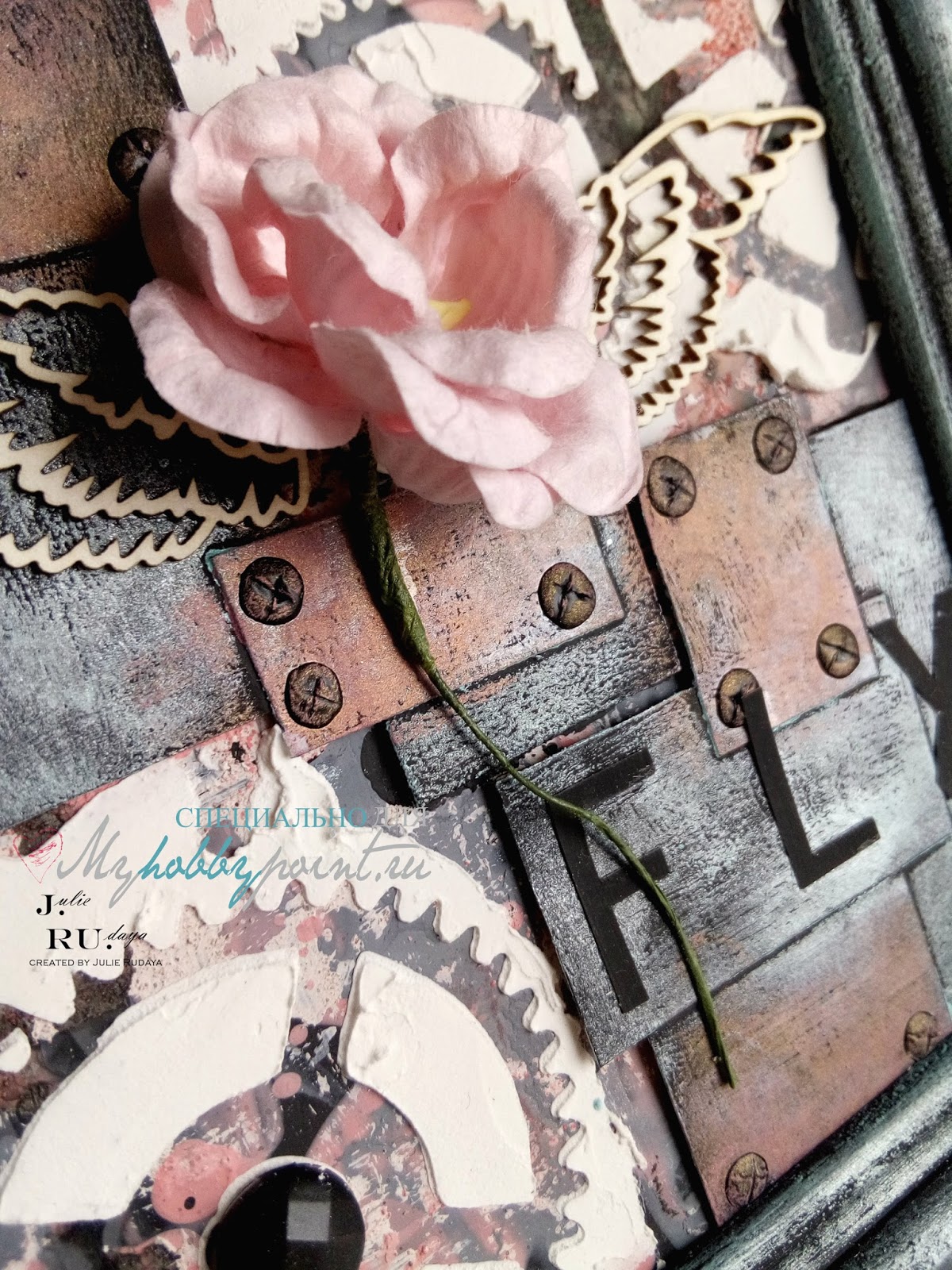 MyHobbyPoint.ru: Холст "FLY" и лофтовое настроение