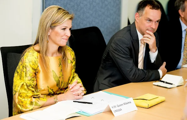 Queen Maxima during a three-day visit to the Philippines, as a special advocate of the Secretary-General of the United Nations