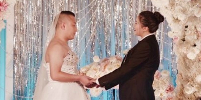 baju pengantin gendut