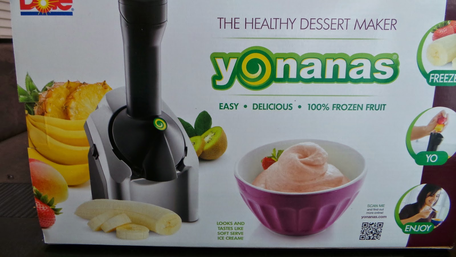 Frozen fruit treat Yonanas!