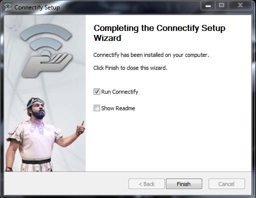 instalasi connectify4