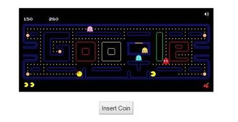Conheça os Jogos secretos do Google pac man