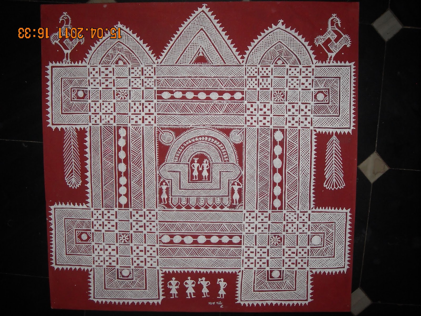 CHITTRA A FOLK ART OF KARNATAKA design analysis