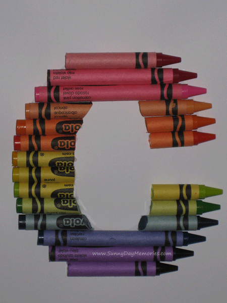 Cuadros crayolas diy