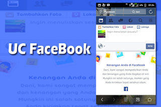 Cara Merubah Tampilan Facebook Versi PC / Desktop di Uc Browser
