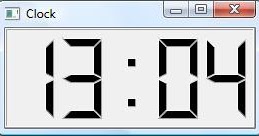 The Code Inn: Tutorial: PyQt digital clock