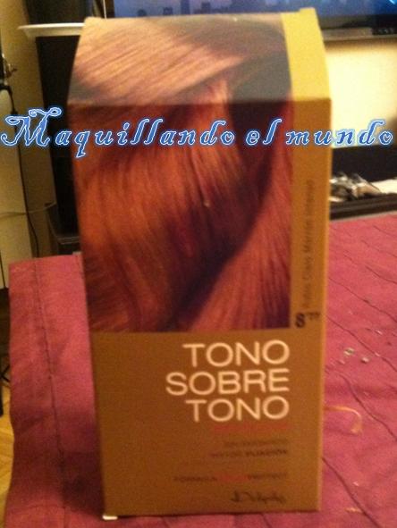 Maquillando el Mundo: Tinte de pelo Tono tono 8.77 (Rubio Claro Marron Intenso)