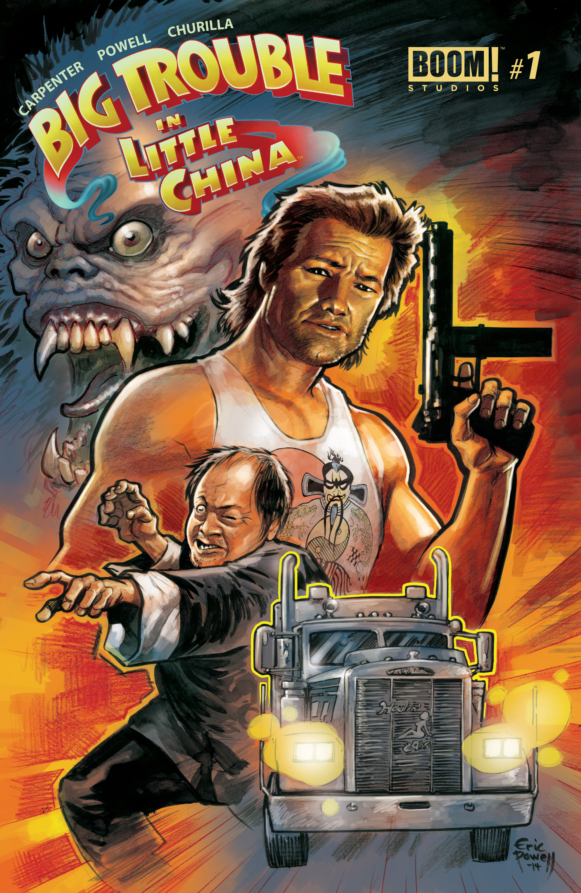 Read online Big Trouble In Little China comic -  Issue #1 - 1