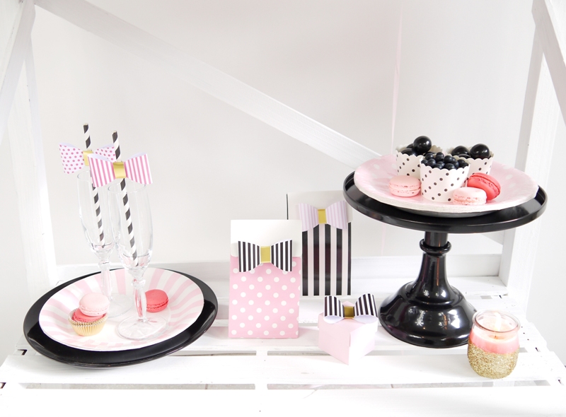 Valentine's Day Party Ideas: Galantine's Day Bar Cart Styling
