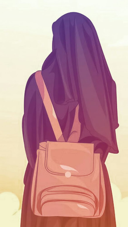 Gambar kartun muslimah berhijab syar'i Gambar kartun muslimah berhijab syar'i