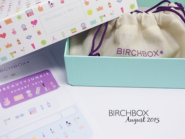 Birchbox UK August 2015