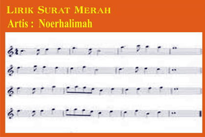Lirik Surat Merah Melayu