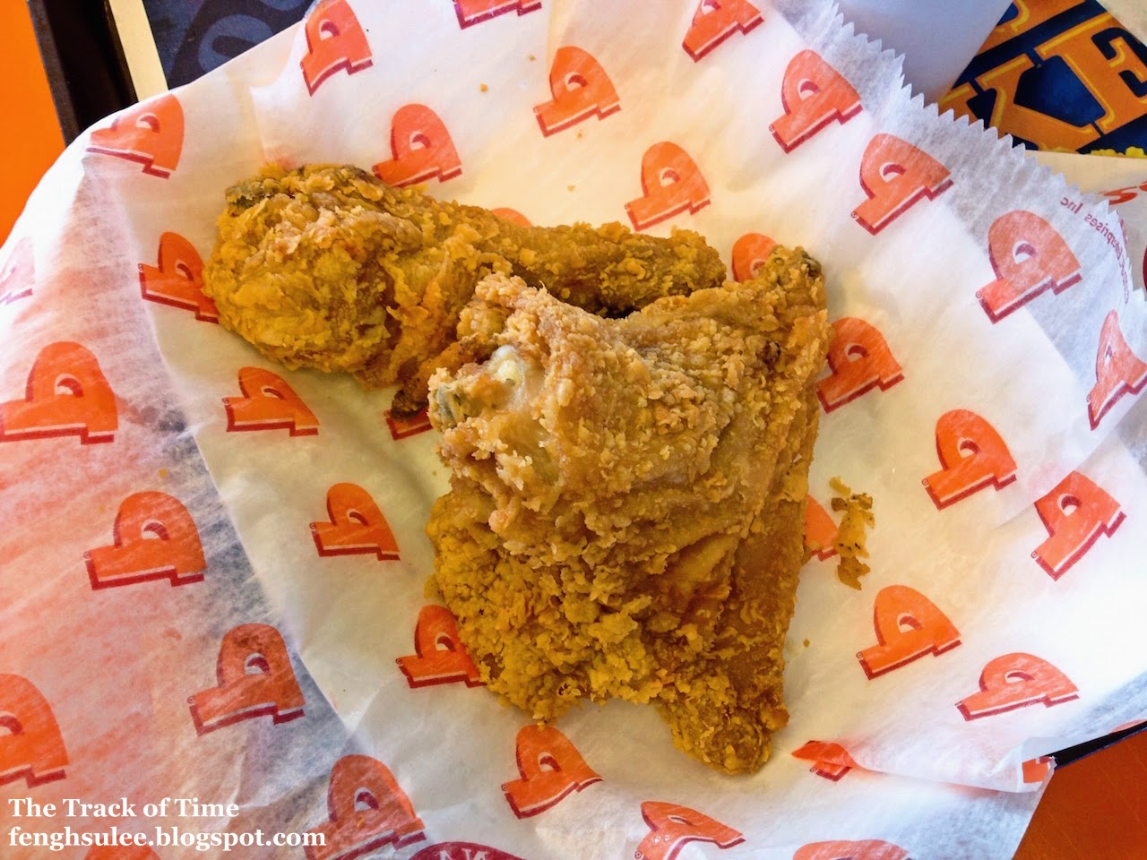 Popeyes Chicken TwoPiece Combo The Track of Time