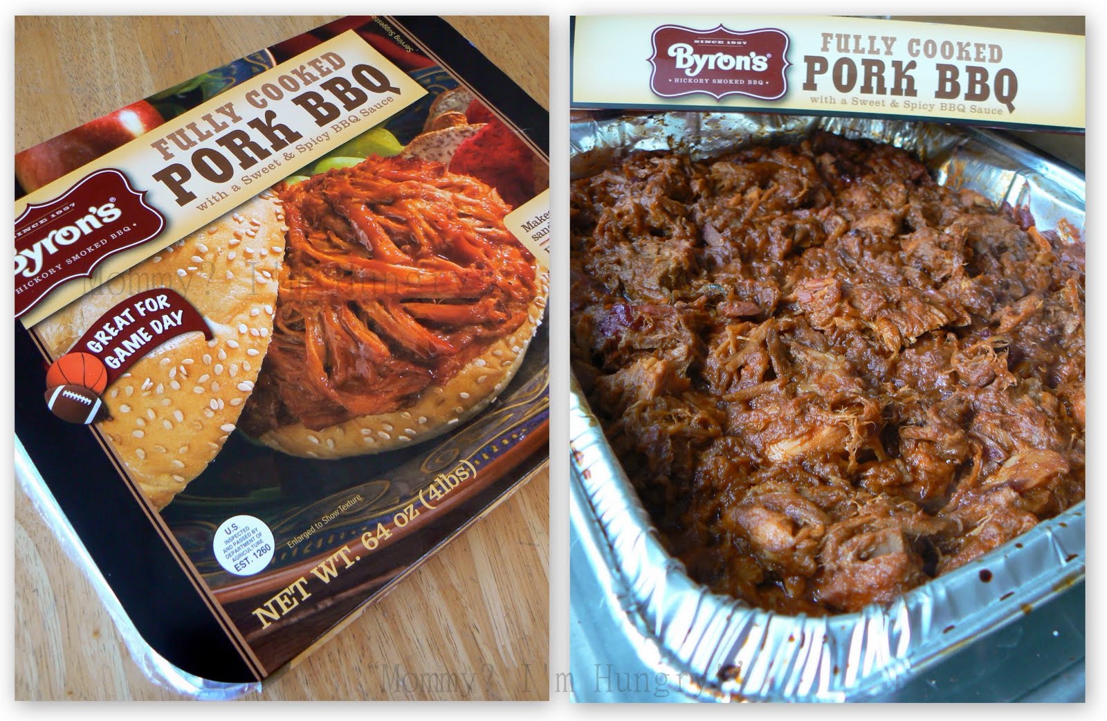 MIH Product Reviews & Giveaways closed Byron's Fully Cooked Pork BBQ