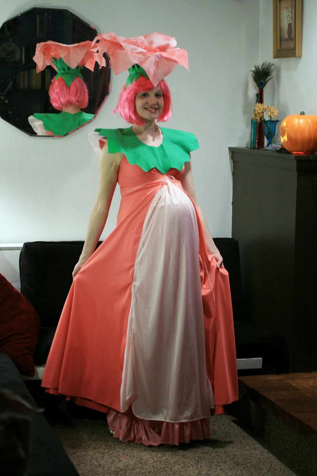 rose petal costume