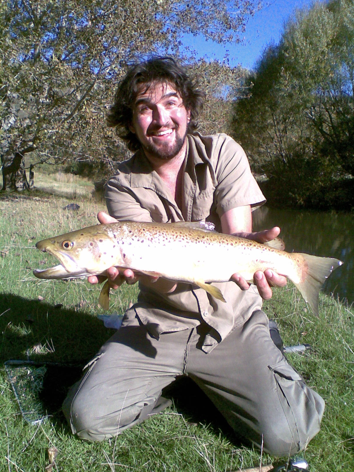 Fly Fishing The World 2 Large Brown Trout on Dry Fly New Zealand