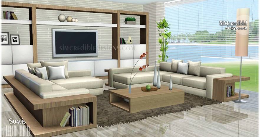 Sims 2 Living Room Set Modern