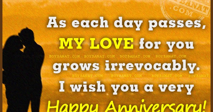 Anniversary Quotes and Sayings and Happy Anniversary Messages ~ Boy Banat