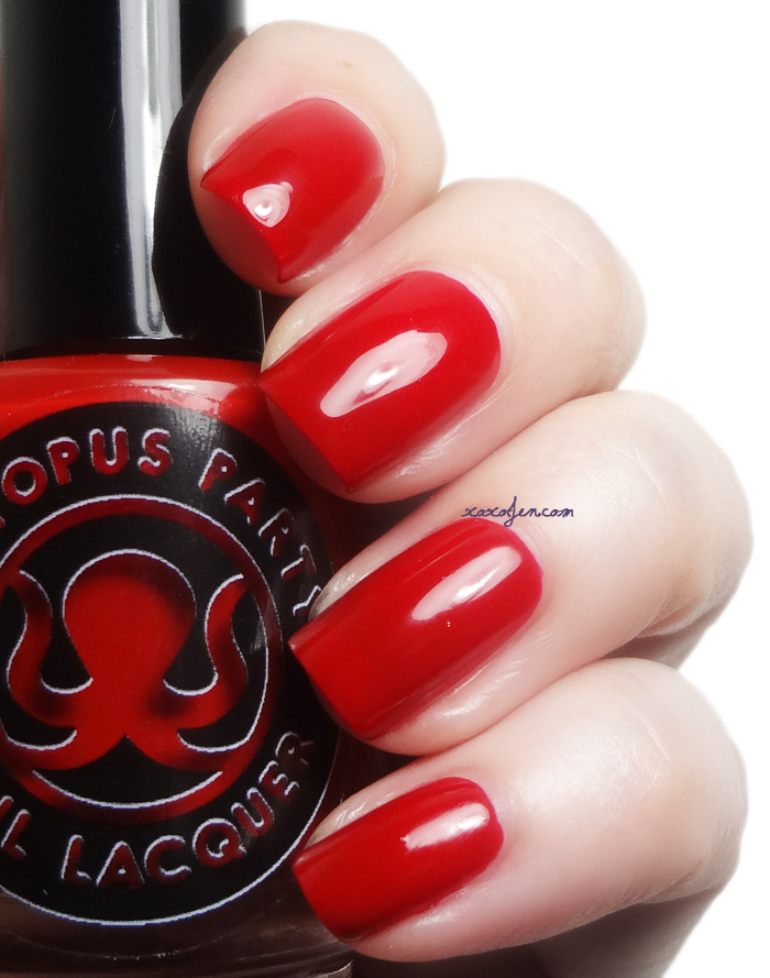 xoxoJen's swatch of Octopus Party Nail Lacquer Universal Loner