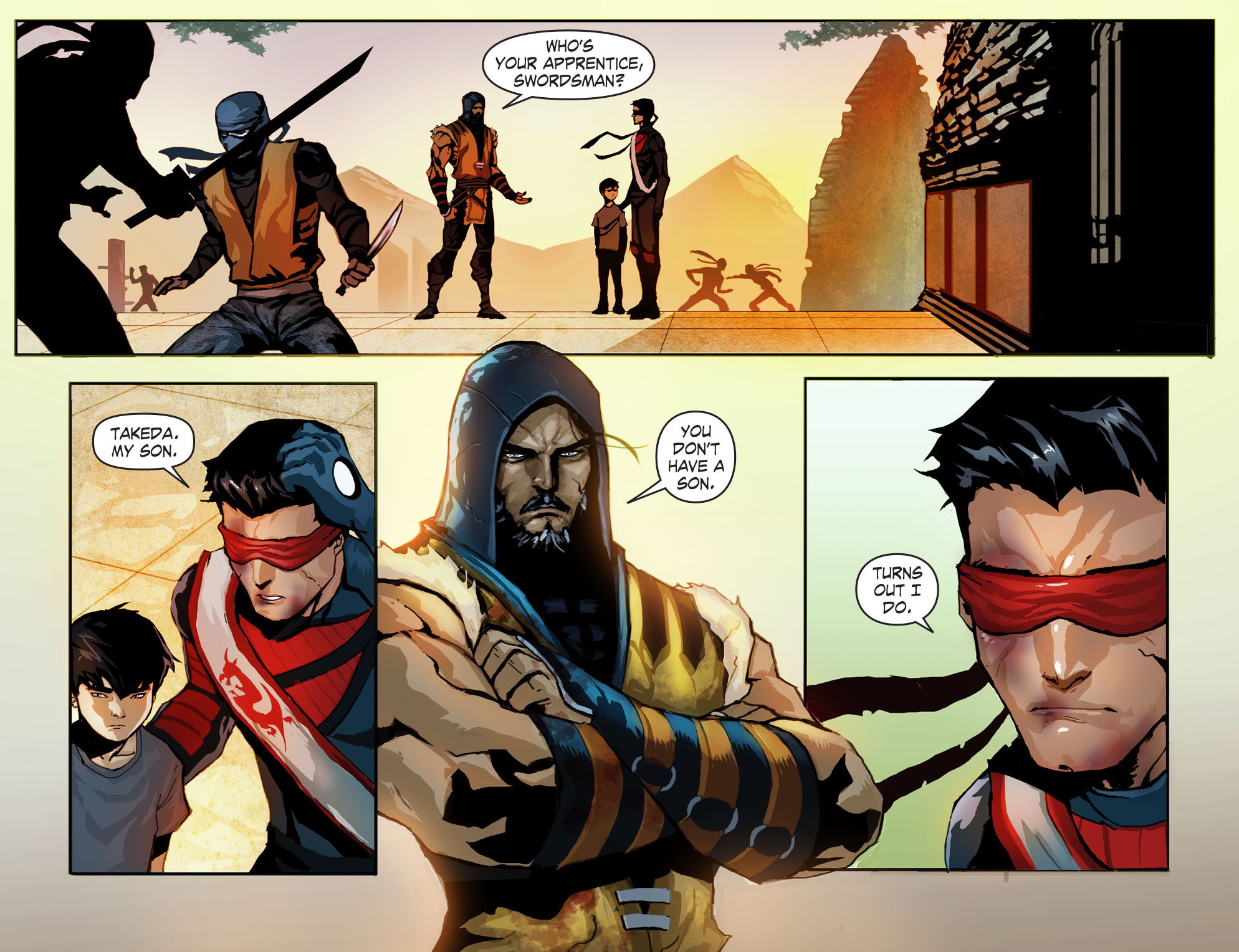 Read online Mortal Kombat X [I] comic -  Issue #1 - 14