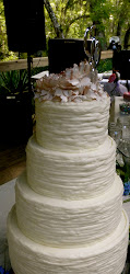 cake rustic chic shabby tier peony sweet